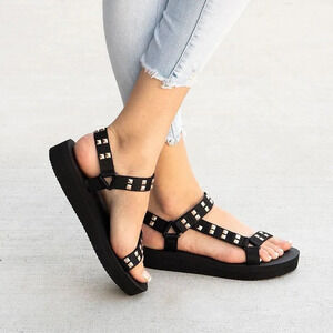 Bamboo Studded Foam Sandals